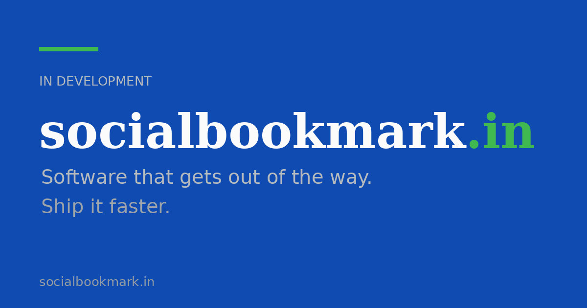 Link preview image for socialbookmark.in